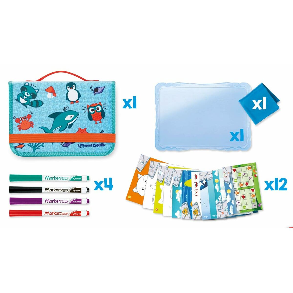 Ritningsset Maped Travel Board 18 Delar